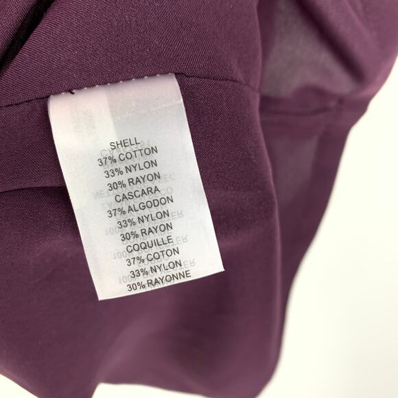 Vince Camuto Dress Women's Size 2 Purple Cap Sleeve Lace Sheath - Picture 6 of 6